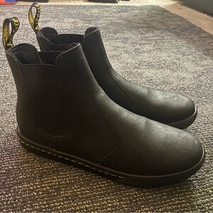 Dr. Martens Black Leather Chelsea Boots